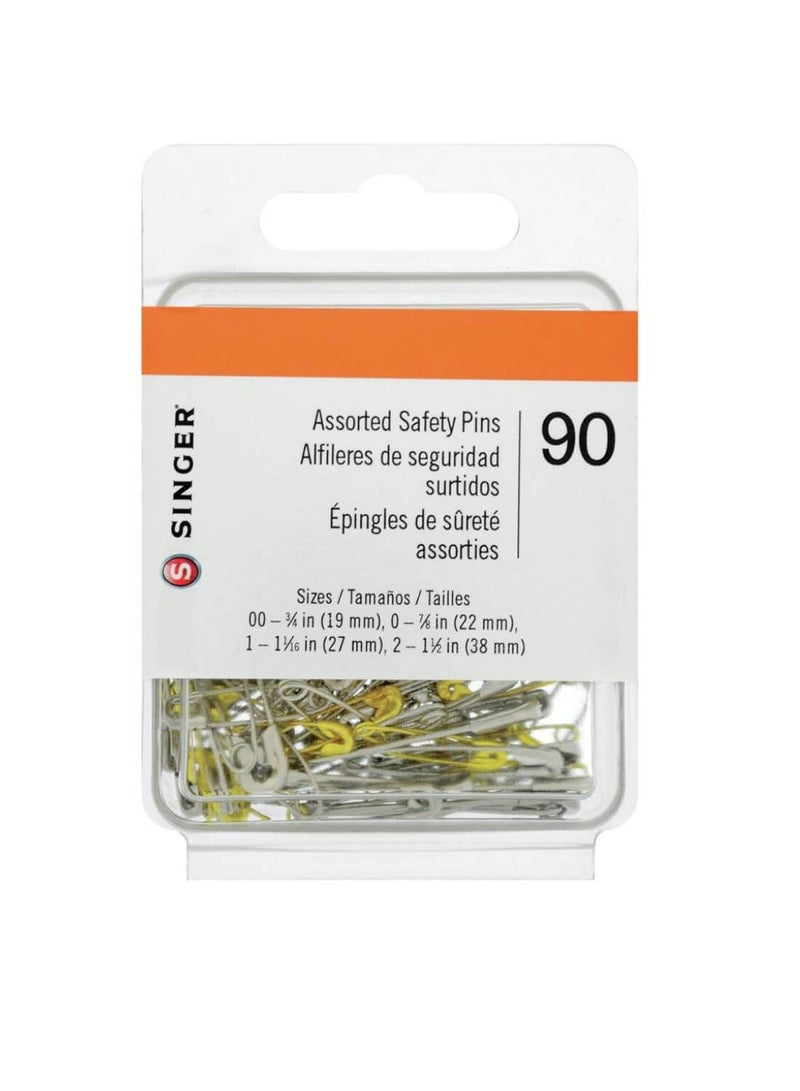 Singer Safety Pins Sizes 00 To 2 90pc - Image 2