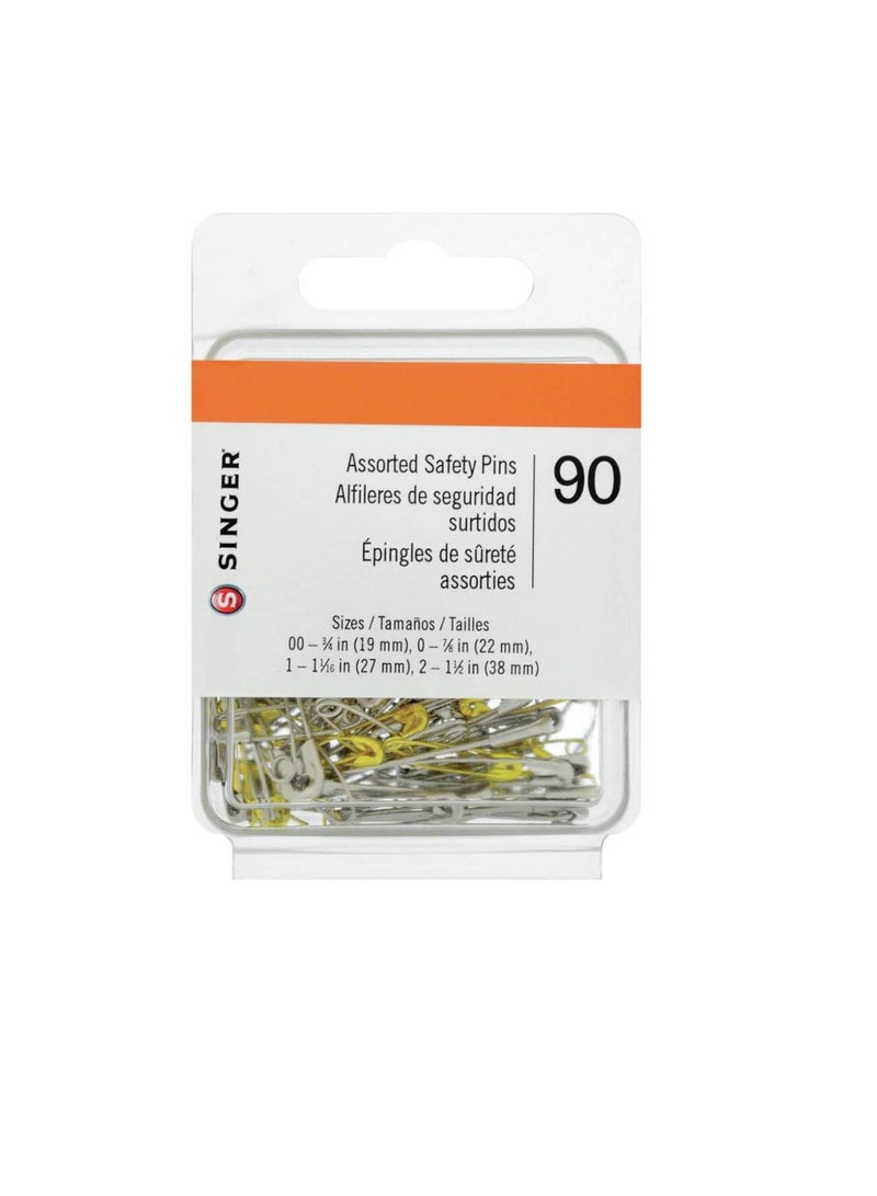 Singer Safety Pins Sizes 00 To 2 90pc - Image 3