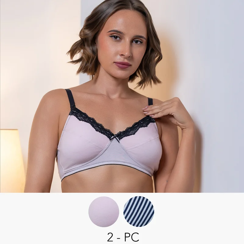 Aadaraya 2-Pack Nursing Bra