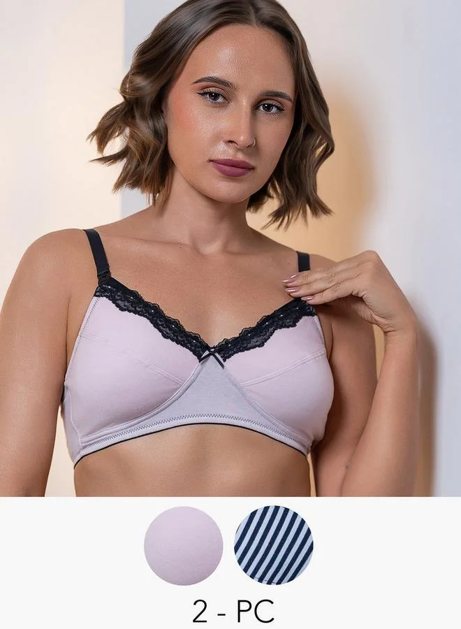 أدريا حمالة صدر للرضاعة قطعتين