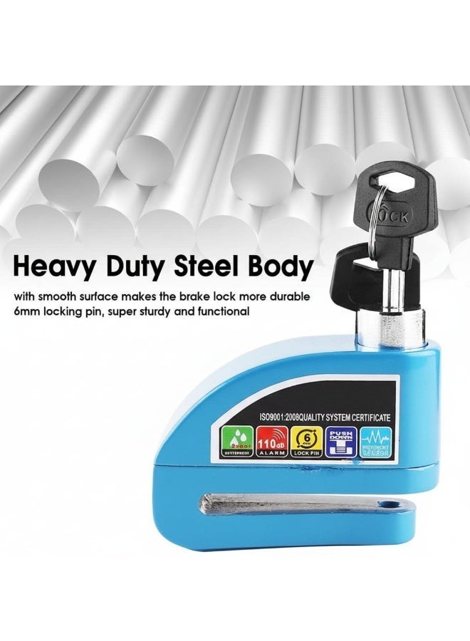 Vsport Anti-theft alarm lock for motorcycles, scooters, and bicycles; waterproof alarm system for security, 110 dB volume; security lock to protect motorcycles, scooters, and bicycles from theft by V Sport - Image 2