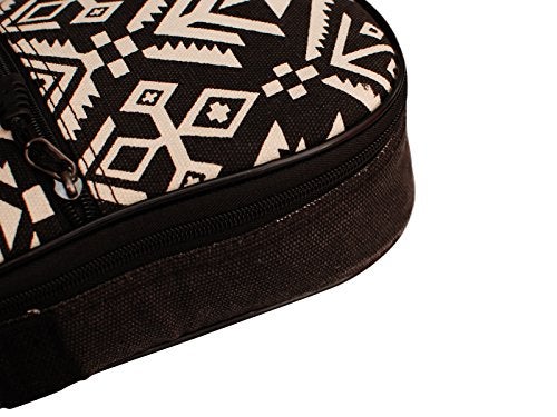 MUSIC FIRST Canvas Vintage style 26/27 inch Tenor Aztec Ukulele case ukulele bag ukulele cover - Image 5