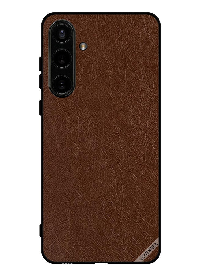 Covernex Protective Case Cover For Samsung Galaxy S24 Plus Leather Pattern - Image 1