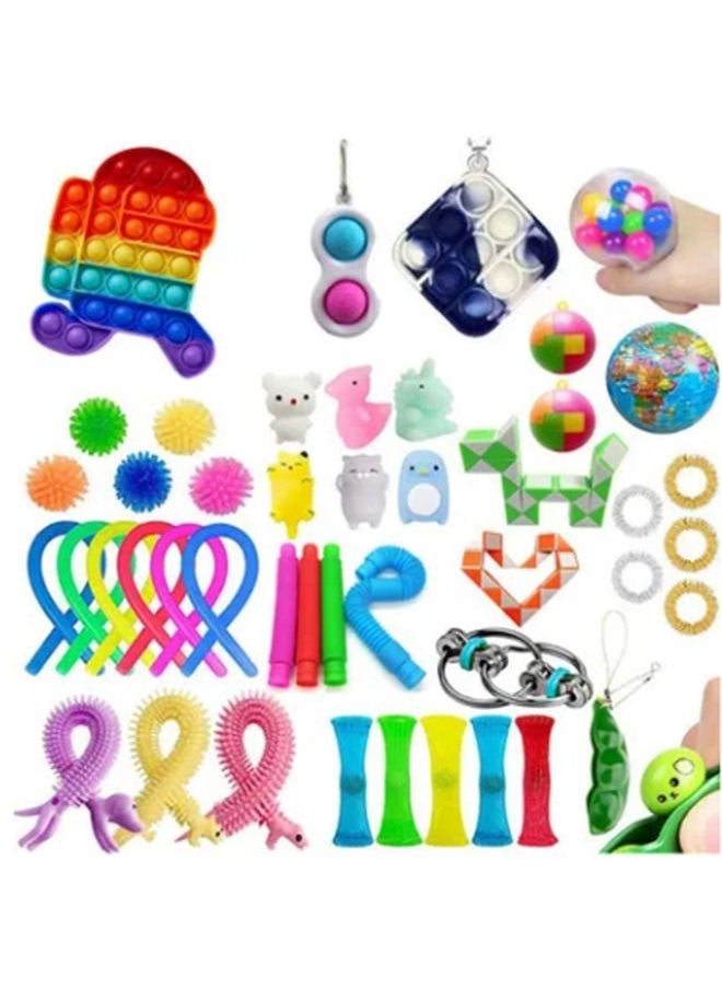 Beauenty - 45 Piece Simple Mini Bubble Sensory Non Toxic  Fidget Playset - Image 1