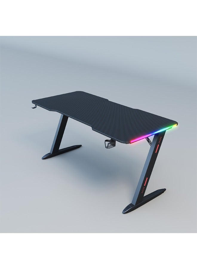 keke Ergonomic Gaming and Computer Desk with LED Lights 120 CM - Image 4