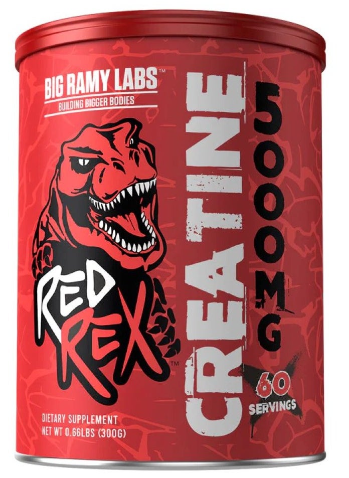 BIG RAMY LABS - Red Rex Creatine 5000mg Unflavored 300G - Image 1