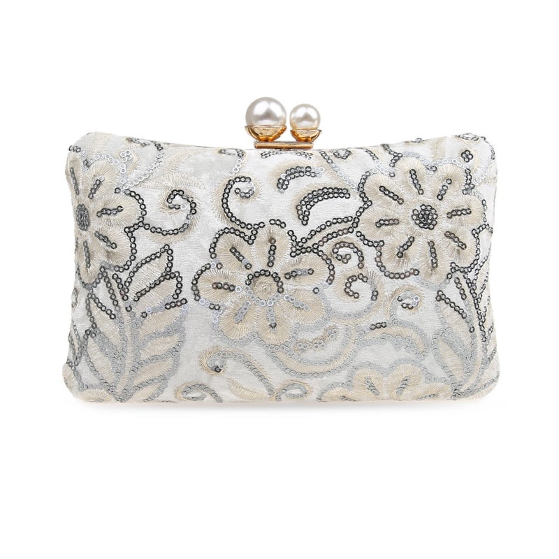 New Fashion Sequin Bag Vintage Banquet Clutch Bag Evening Banquet Bag Compressor Women'S Bag Ladies Bag Mobile Phone Bag 031272 - Image 4