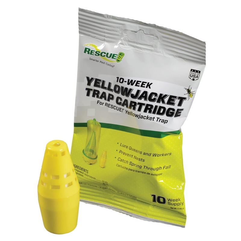 RESCUE! Yellowjacket Attractant Cartridge (10 Week Supply) â€“ for RESCUE! Reusable Yellowjacket Traps - Image 1