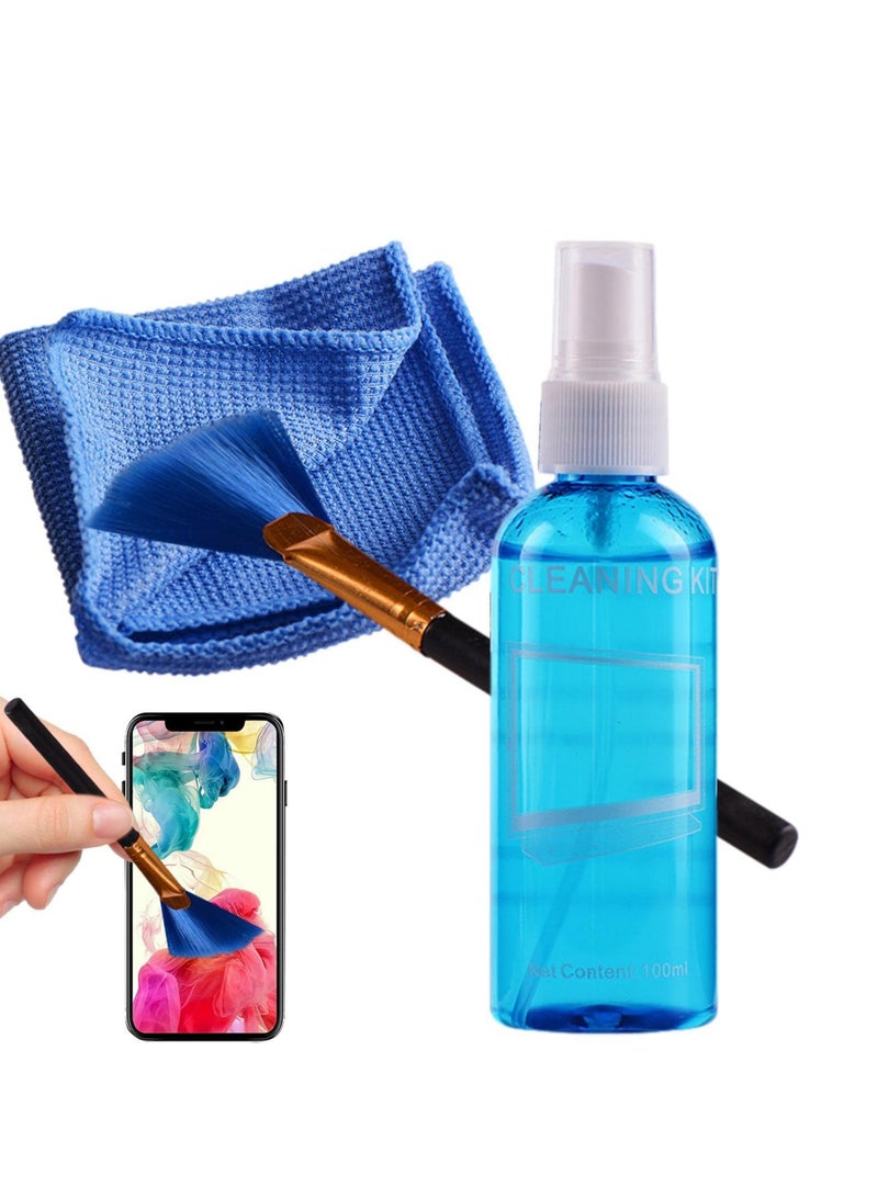 Laptop Screen Cleaning Kit with Spray, Brush, and Cloth for LCD TFT LED Plasma OLED Monitors and Devices  - Image 5