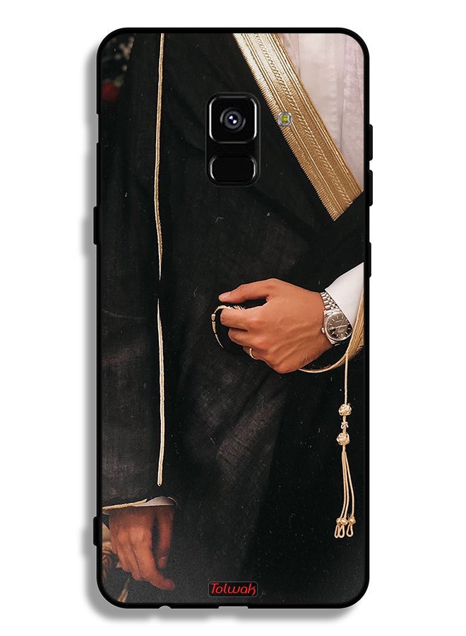 Tolwak Samsung Galaxy A8 Plus (2018) Protective Case Cover Arab Style - Image 1