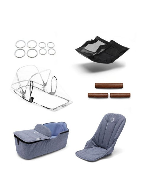 Bugaboo Fox Style Set Blue Melange