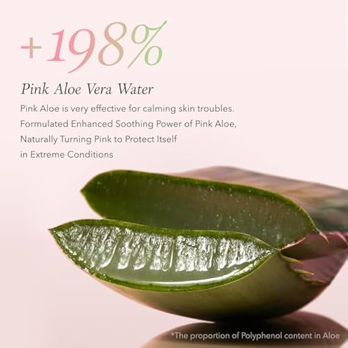 APRILSKIN Pink Aloe Facial Polish Cleanser | Gentle Exfoliation with Mungbean & Soybean Scrub | Removes Waterproof Makeup & Sunscreen | Non-Comedogenic Cleanser for All Skin Types | Korean Skincare - Image 5