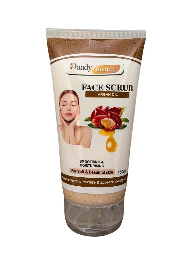 DANDY Face Scrub Argan Oil Improve tone, texture & appearance of you 150 - Image 1