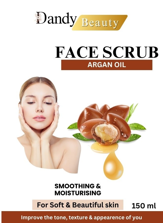 DANDY Face Scrub Argan Oil Improve tone, texture & appearance of you 150 - Image 3