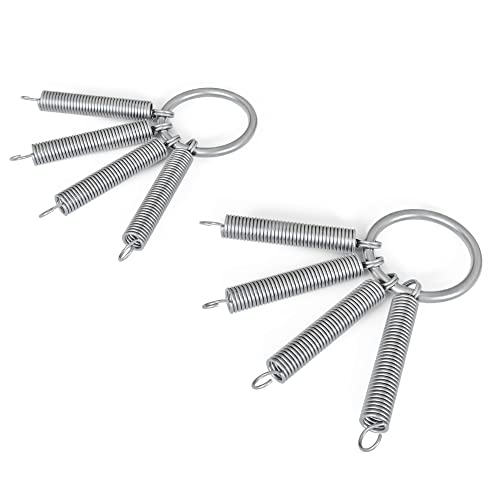 NATIKON مشدات سلسلة الإطارات تناسب 23x10.5x12 جرارات الحدائق راكبي الثلج (1 زوج) - Image 5