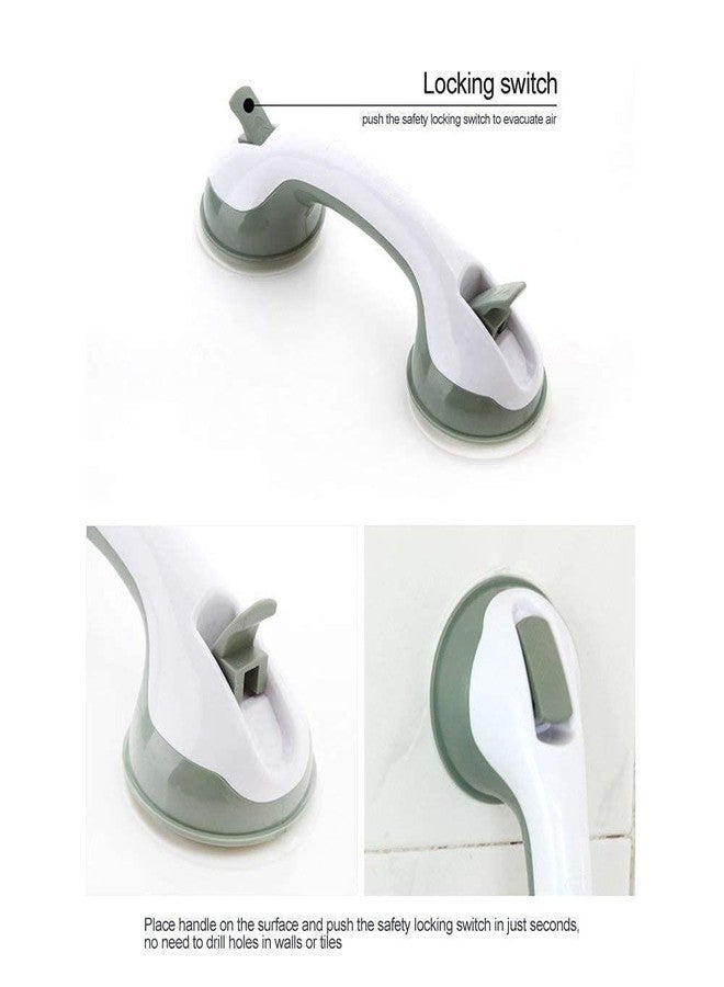 KANUPRIYA Grab Bar Handle Vacuum Sucker Suction Toilet Bathroom Safe Helping Handle Without Drilling Anti Slip Support Shower Support, Bath tub Support, Door Helping Handle (1 pcs) - Image 5