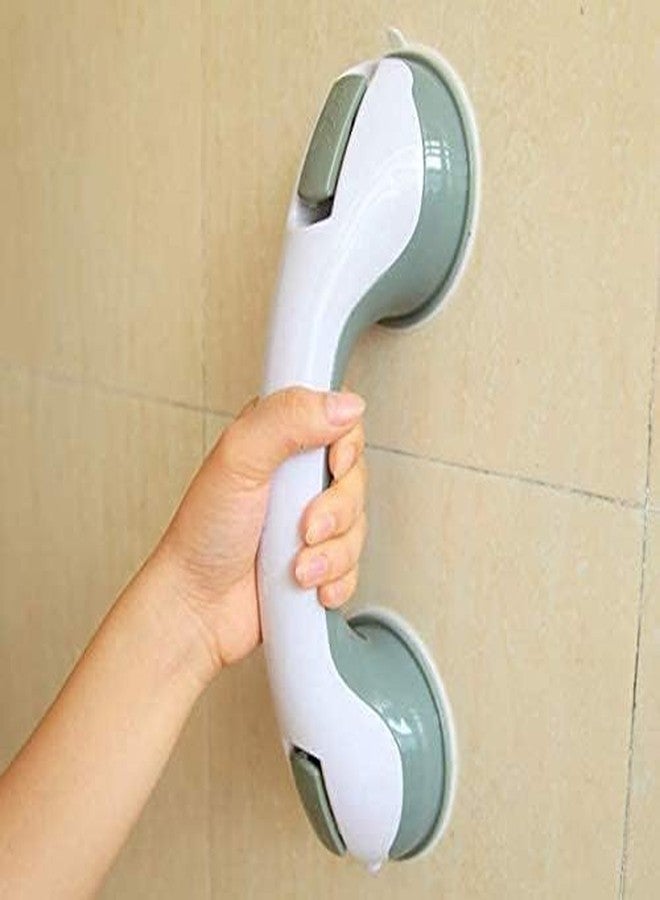 KANUPRIYA Grab Bar Handle Vacuum Sucker Suction Toilet Bathroom Safe Helping Handle Without Drilling Anti Slip Support Shower Support, Bath tub Support, Door Helping Handle (1 pcs) - Image 1