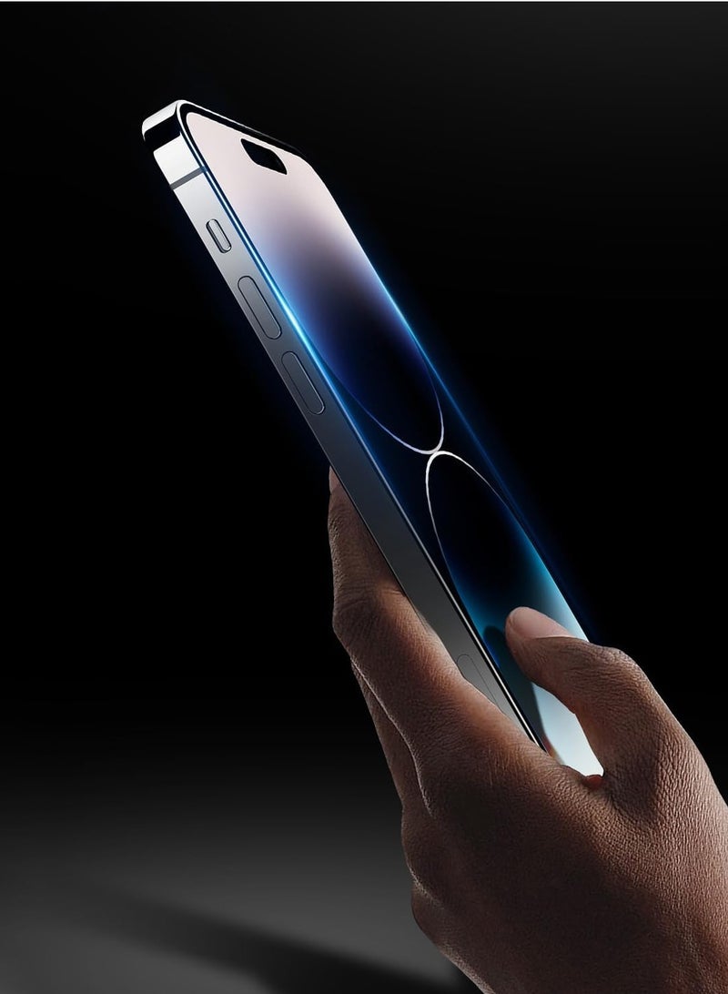 ELTRAZONE Glass for iPhone 15 Pro Max Screen Protector Tempered Glass Full Glue Edge-to-Edge Screen Protector for iPhone 15 Pro Max (2023) - Image 5