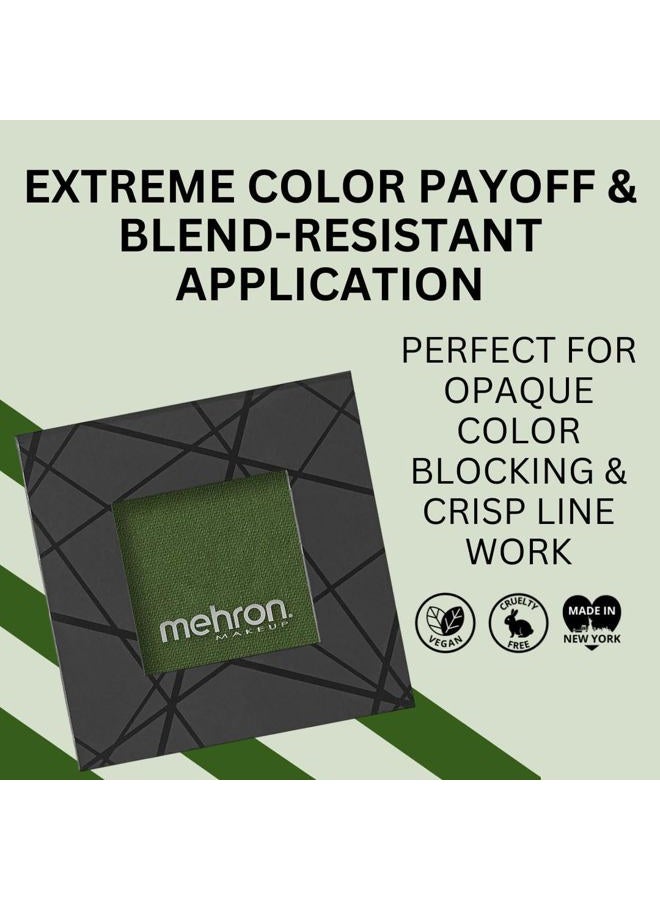 mehron EDGE Face & Body Paint| Professional Water-Activated Face Paint Makeup | Made in the USA | For Cosplay, Halloween, & SFX (Green) - Image 3