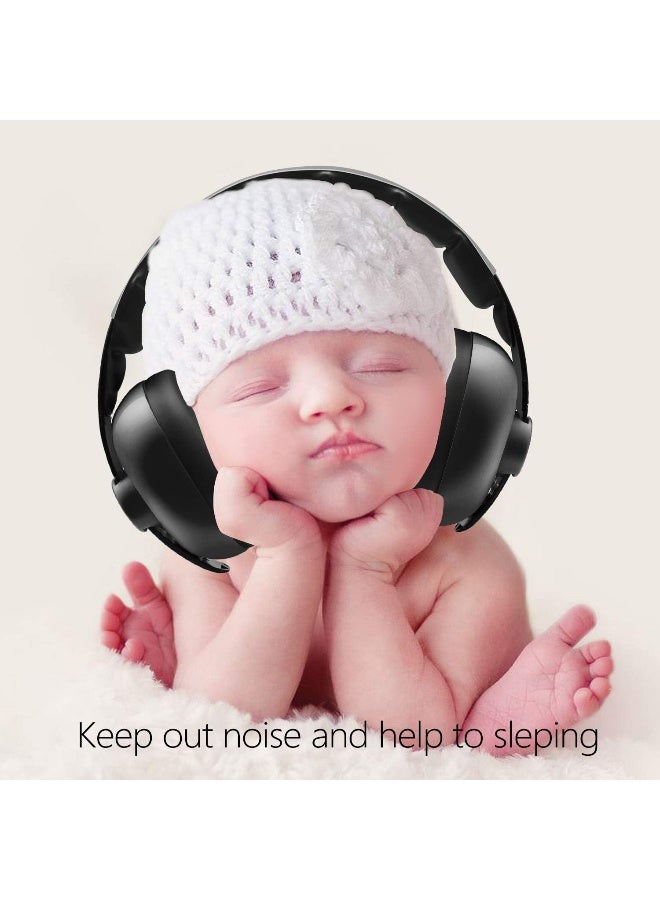 BBTKCARE Baby Headphones Noise Cancelling Headphones for Babies for 3 Months to 2 Years (Black) - Image 5
