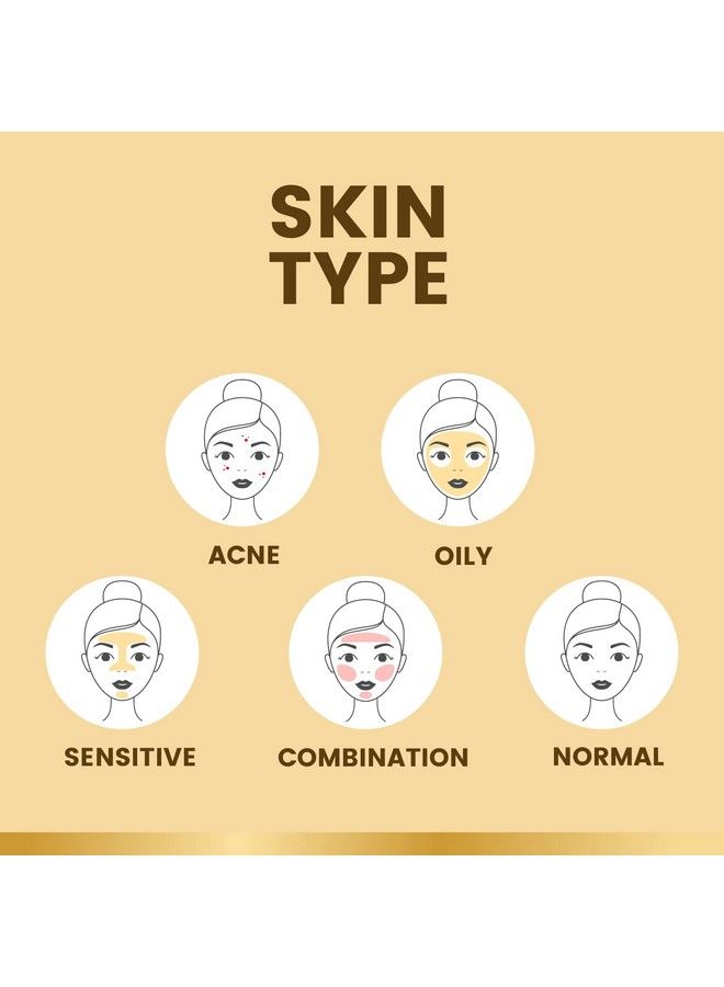 Ozone مجموعة العناية بالوجه الذهبية المضيئة للرجال والنساء؛ مثالية لجميع أنواع البشرة؛ مجموعة العناية بالوجه من 6 خطوات سهلة للحصول على بشرة مشرقة ومشرقة بلون ذهبي طبيعي (عبوة من قطعة واحدة) - Image 4