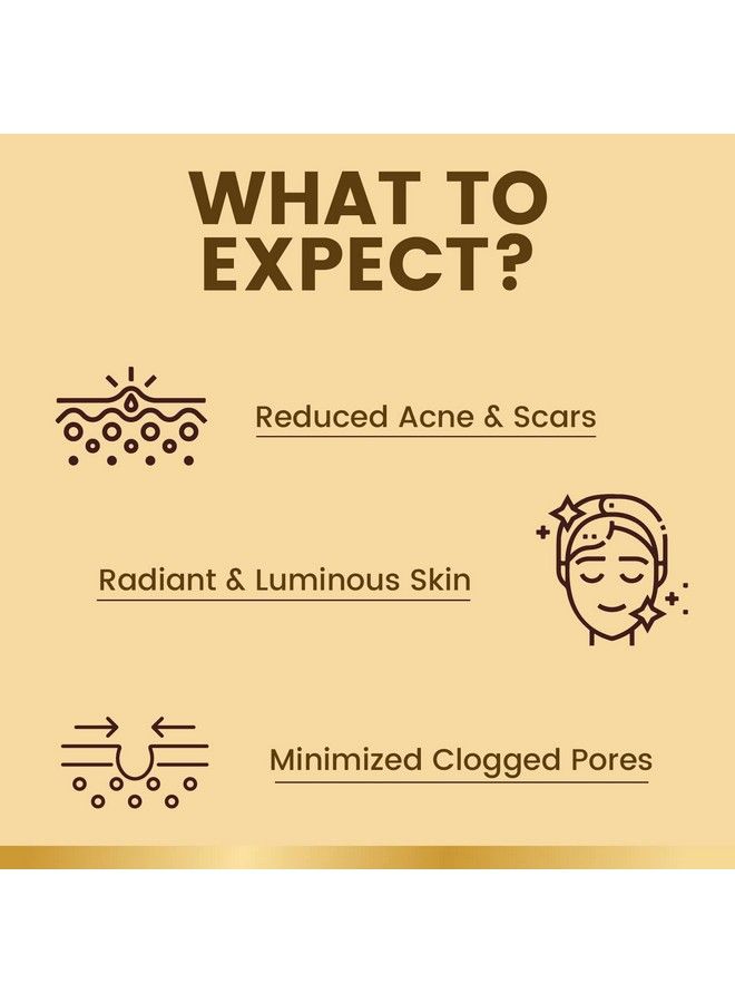 Ozone مجموعة العناية بالوجه الذهبية المضيئة للرجال والنساء؛ مثالية لجميع أنواع البشرة؛ مجموعة العناية بالوجه من 6 خطوات سهلة للحصول على بشرة مشرقة ومشرقة بلون ذهبي طبيعي (عبوة من قطعة واحدة) - Image 5