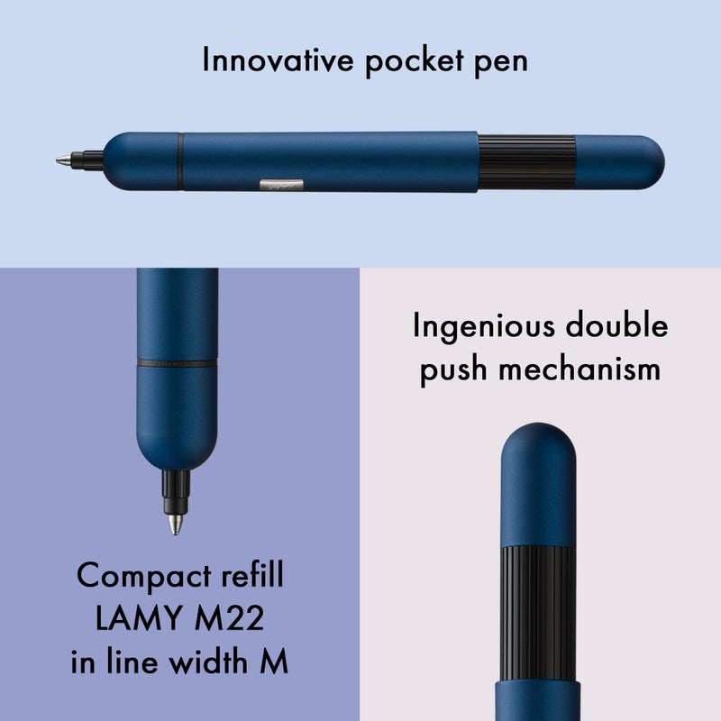 Lamy Pico 1225215 Model 288 Ballpoint Pen Imperial Blue - Image 5