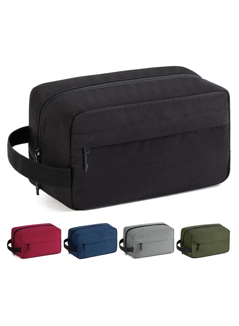 Angola Panda Toiletry Bag Hanging Dopp Kit for Men, Water Resistant Shaving Bag with Large Capacity, Travel waterproof (Black) - Image 1
