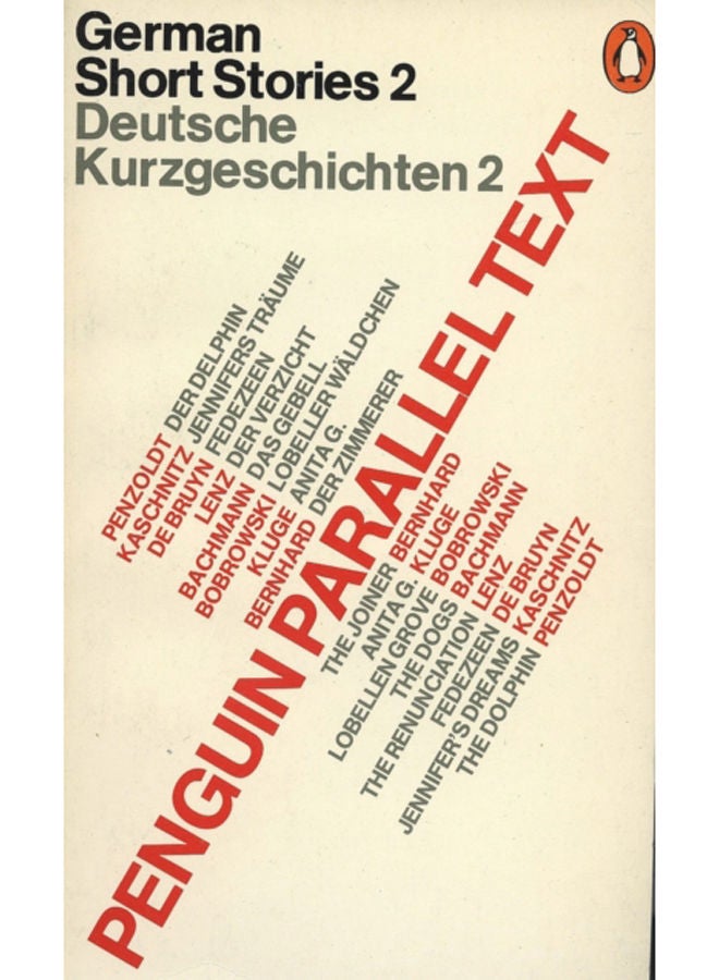 Parallel Text: German Short Stories : Deutsche Kurzgeschichten 