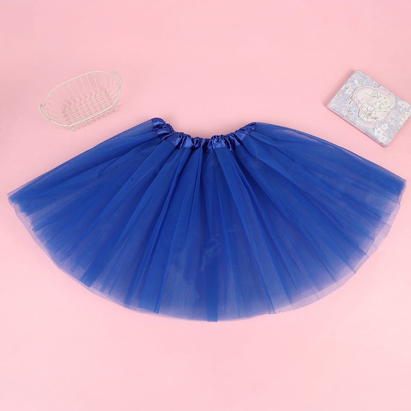 Tutu Mesh Skirt Dance Performance Kidsren Tutu Skirt Skirt Girls Tutu Skirt Stage Style - Image 5
