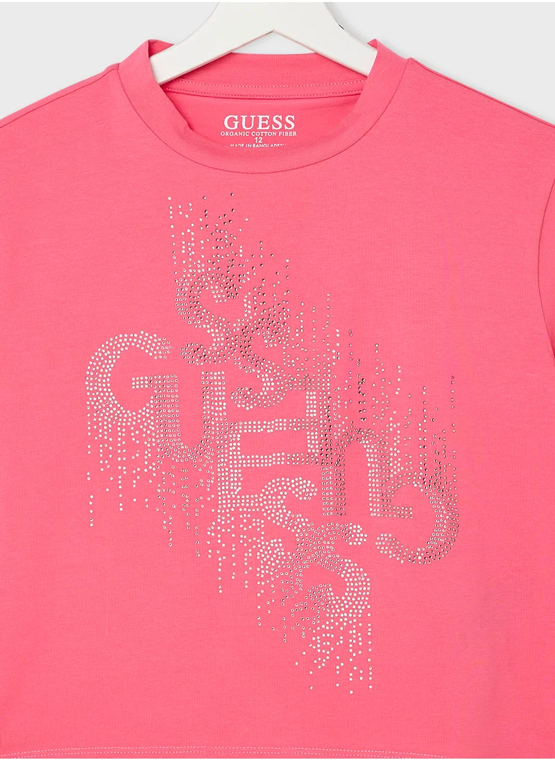 GUESS Kids Logo T-Shirt