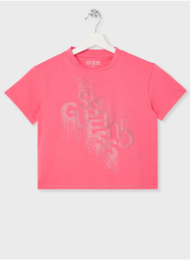 GUESS Kids Logo T-Shirt