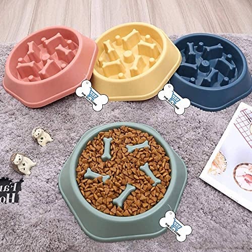 The DDS Store Anti Choke Small Dogs & Puppies Food Slow Feeding Bowl - Image 5