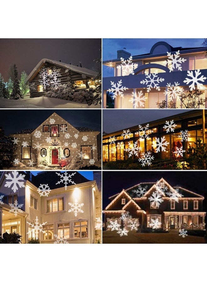 Christmas Projector LED Lights,Projector Lamp Waterproof Projection Light Snowflake Snowman Christmas Tree Light for Christmas Xmas Party Decorations Garden Indoor & Outdoor - Image 4