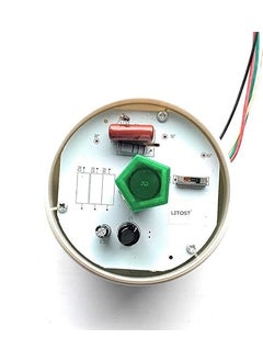 Litost Litost Beacon Led Light Warning Light Industrial Revolving Rotate Light with Sound Alarm Buzzer AC 220 Volt 12 Volt DC 24 Volt DC Green  - Image 3