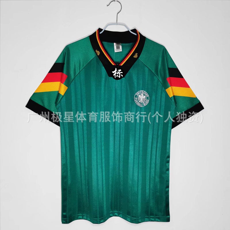 2002 Germany Home Klose Barak Harman Kahn Ram Lehmann Suit 02 Short Sleeve Football Jersey - Image 1