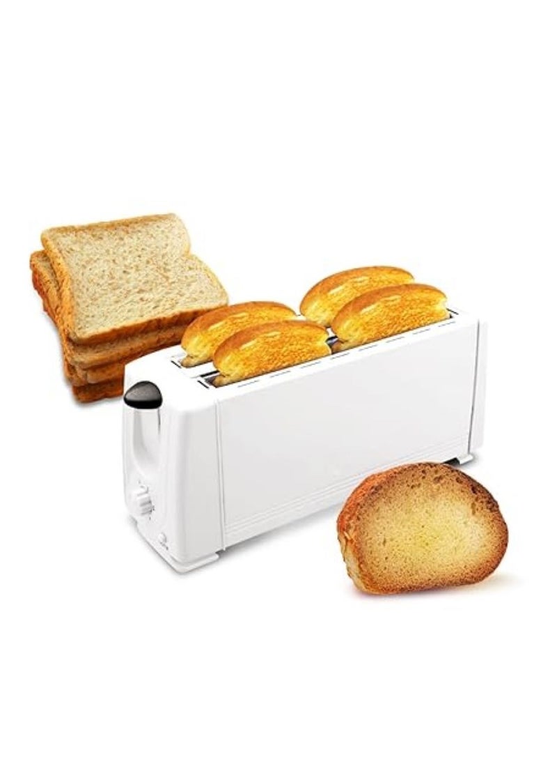 RAF - RAF 4 Slice Bread Toaster, Automatic Pop-Up, Wide Bread Slots & Variable Browning Shade Controls Mid Cycle Cancel Function Hinged Crumb Tray - Image 1