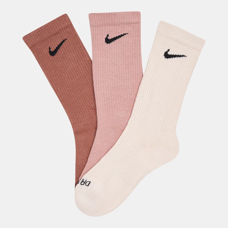 Nike Everyday Plus Cushioned Training Crew Socks (3 Pairs)