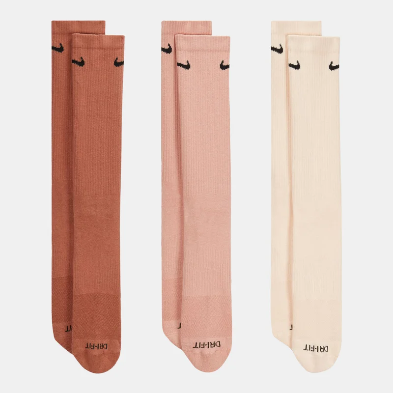 Nike Everyday Plus Cushioned Training Crew Socks (3 Pairs)