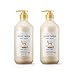 Shower Mate SHOWERMATE Premium Goat Milk Body Wash Manuka Honey For Smooth Skin, Moisturizing PH Balancing Body Cleanser with Probiotics Honey, Herb Pure Complex, 27 Fl Oz, Pack Of 2 - Image 2
