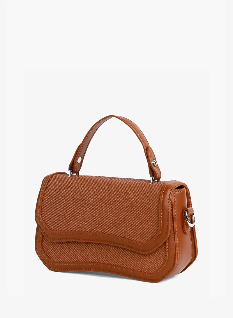Haute Sauce  Women's The Avenue Hand Bag - Terracotta Brown for Women | Best Price UAE