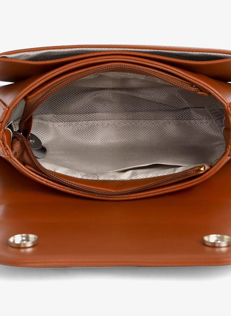 Haute Sauce  Women's The Avenue Hand Bag - Terracotta Brown for Women | Best Price UAE