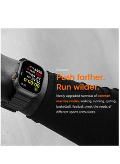 Brave Ultra Smart Watch 2.1" Screen Bluetooth Call Music Heart Rate IP67 Waterproof, Voice assistant, NFC access control, ECG, Blood pressure, Blood oxygen, 49mm Android and iOS Compatible  - Image 5