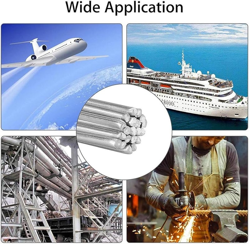 50pcs Low Temperature Aluminum Welding Rods For Al Copper Iron Steel - Image 2