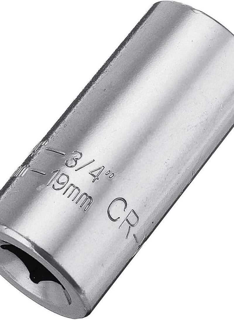GGOOT DIY & Tools/Hardware 7-19mm Universal Socket Ratchet Universal Socket Set with Wrench Power Drill Adapter 1/4 Inch Hex Shank - Image 3