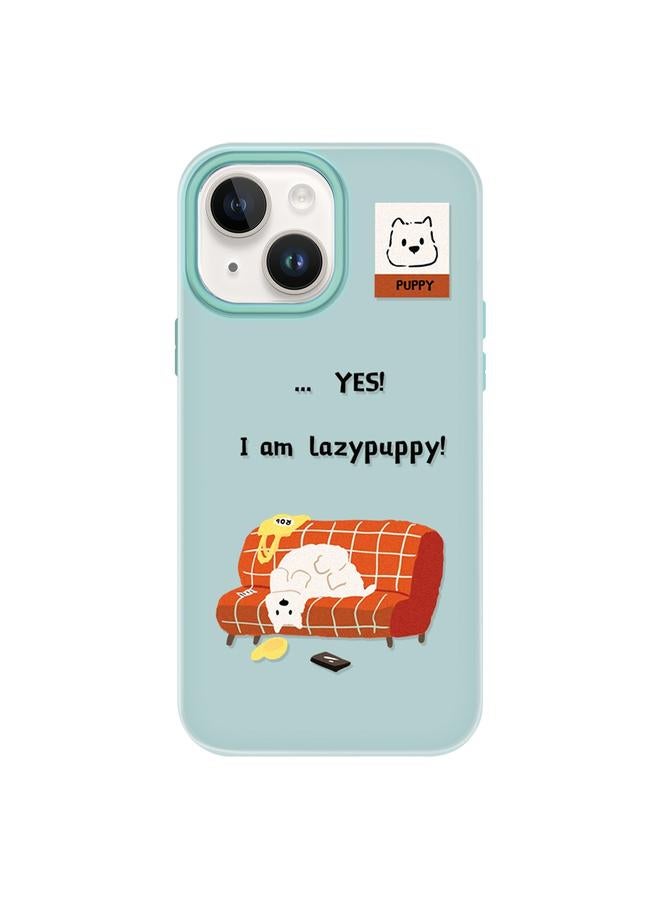 S-TOP Case For iPhone 14 Plus Skin Feeling Jelly TPU Hybrid PC Phone Case - Image 1