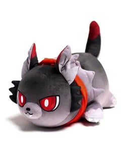 Y&D Wolf Stuffed Animal Throw Pillow, Anime Body Kawaii Plush Stuff Animal, Plushie Dog Squishy Pillow Gifts for Boys Girls  - Image 1