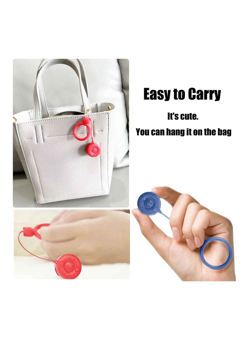 Bluetooth Remote for iPad & iPhone - Versatile Kindle Page Turner, TikTok, Camera, Music, and PowerPoint Clicker - Perfect Gift for Her!