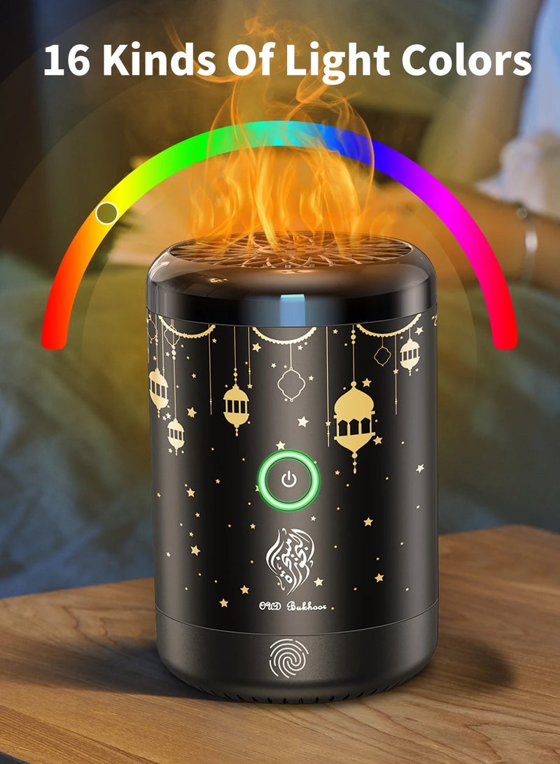 Touch Control Bukhoor Incense Burner for Car Home and Office Fragrance