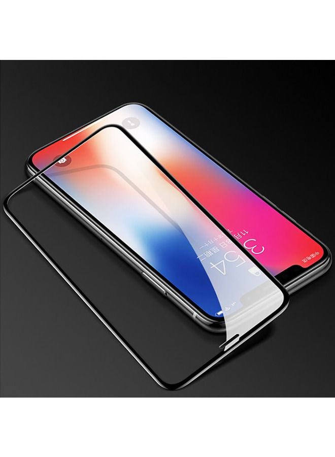 shAyzee 2.5D Tempered Glass Screen Protector For Apple iPhone 12 Clear/Black - Image 3